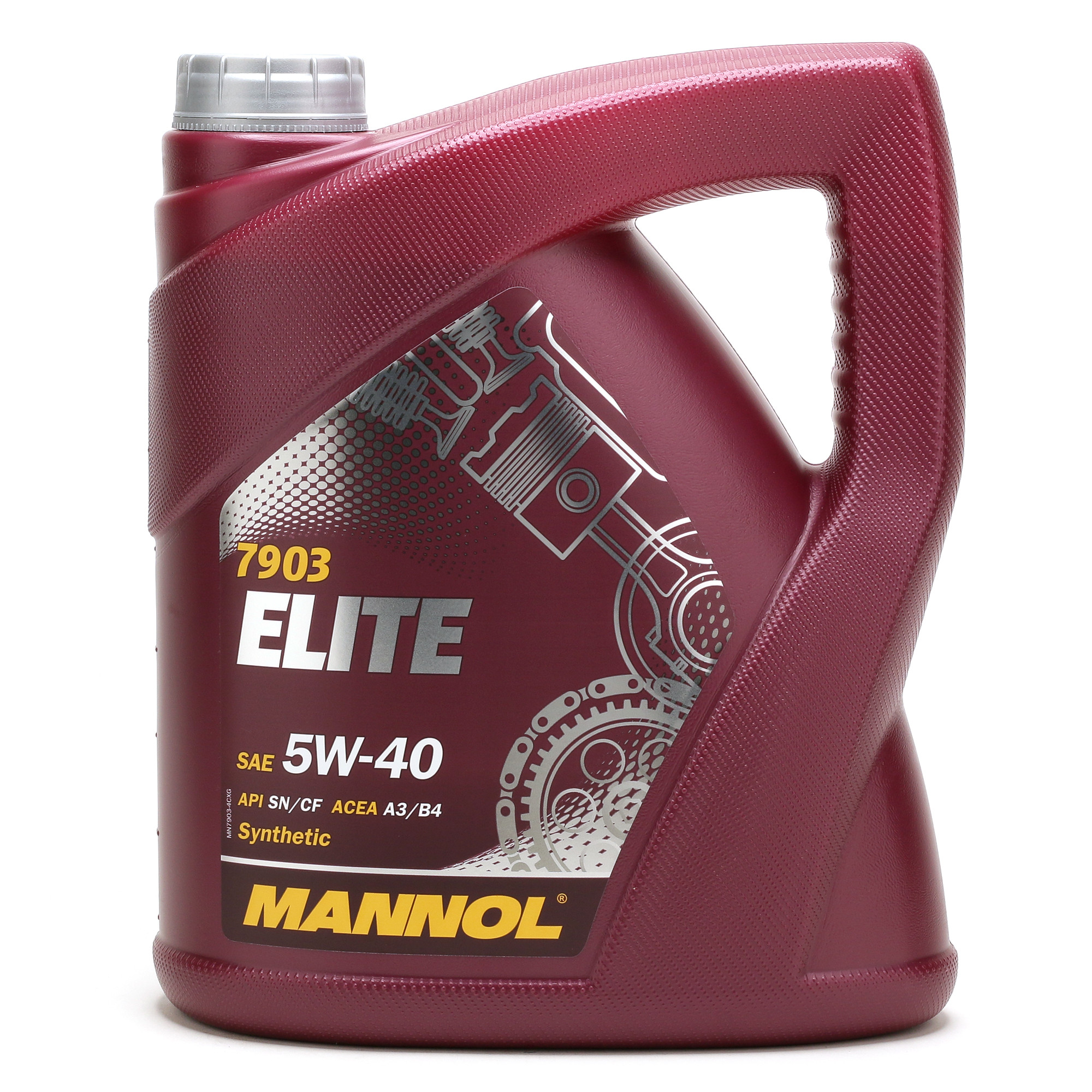 Mannol 7903 Elite 5W-40 synthetisches Motoröl 4l Kanister